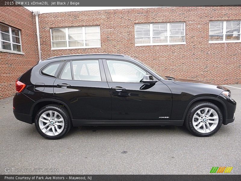 Jet Black / Beige 2015 BMW X1 xDrive28i