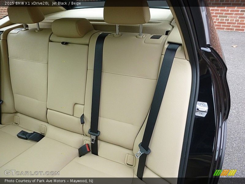 Jet Black / Beige 2015 BMW X1 xDrive28i
