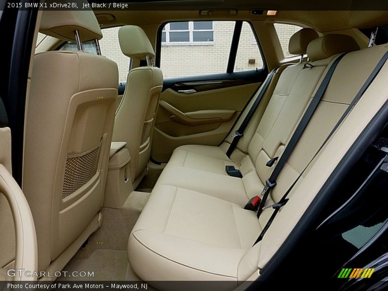 Jet Black / Beige 2015 BMW X1 xDrive28i