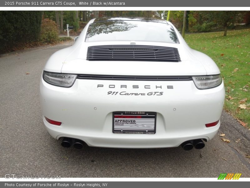 White / Black w/Alcantara 2015 Porsche 911 Carrera GTS Coupe