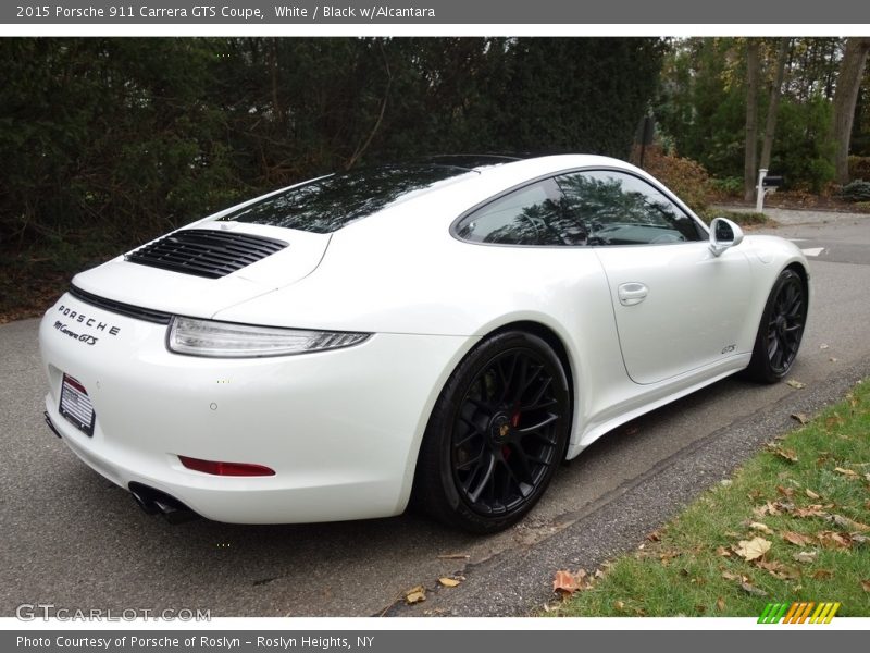 White / Black w/Alcantara 2015 Porsche 911 Carrera GTS Coupe
