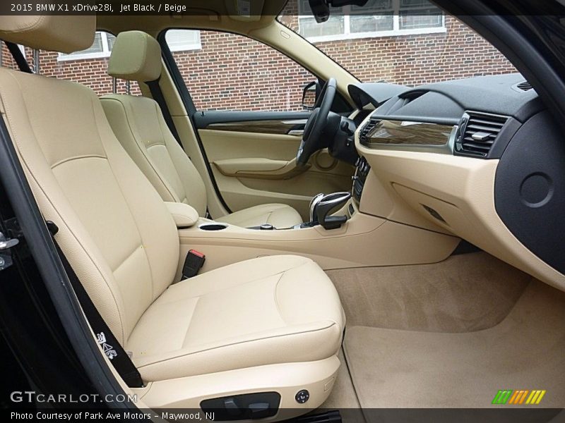 Jet Black / Beige 2015 BMW X1 xDrive28i