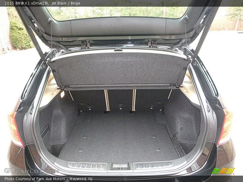 Jet Black / Beige 2015 BMW X1 xDrive28i