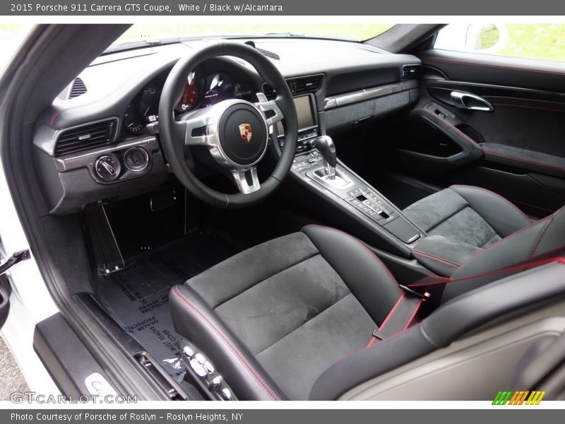 White / Black w/Alcantara 2015 Porsche 911 Carrera GTS Coupe