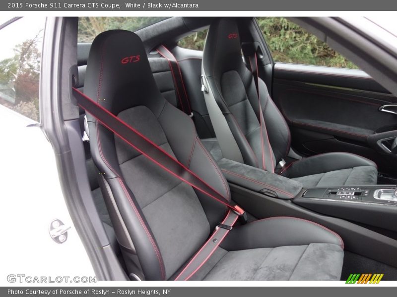 White / Black w/Alcantara 2015 Porsche 911 Carrera GTS Coupe