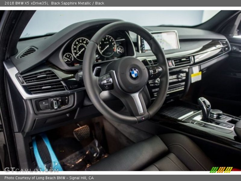 Black Sapphire Metallic / Black 2018 BMW X5 xDrive35i