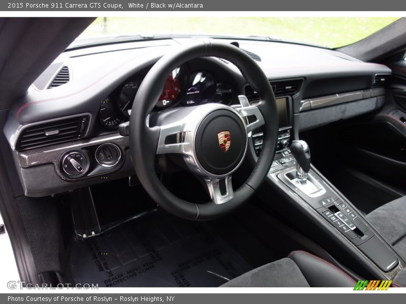White / Black w/Alcantara 2015 Porsche 911 Carrera GTS Coupe