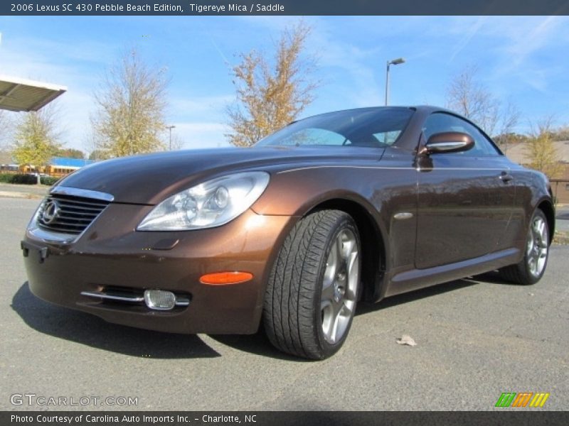 Tigereye Mica / Saddle 2006 Lexus SC 430 Pebble Beach Edition