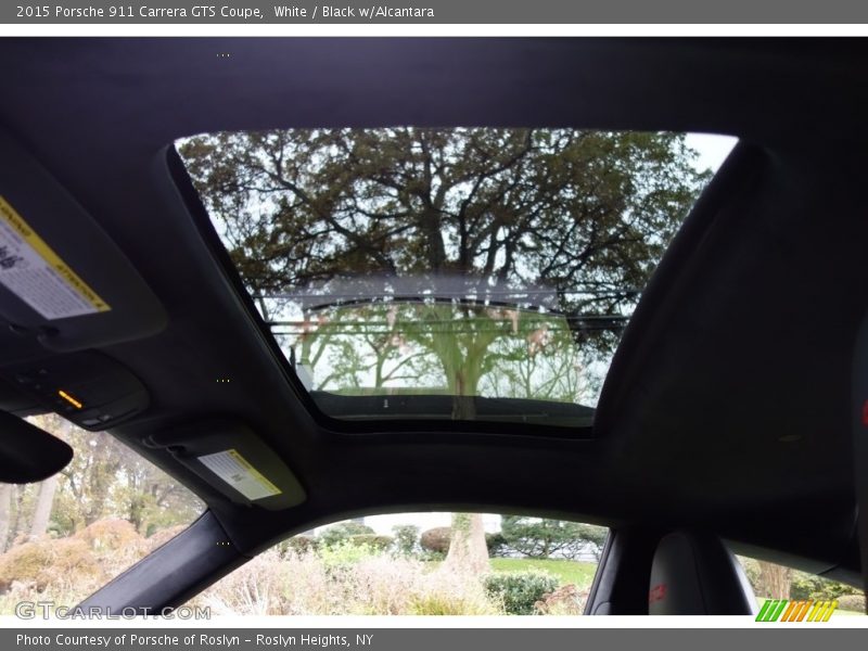 White / Black w/Alcantara 2015 Porsche 911 Carrera GTS Coupe