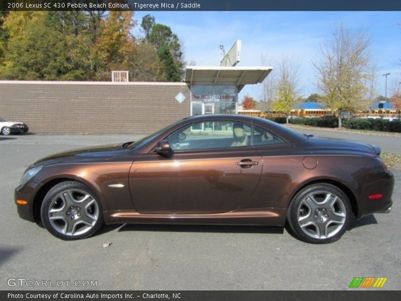 Tigereye Mica / Saddle 2006 Lexus SC 430 Pebble Beach Edition
