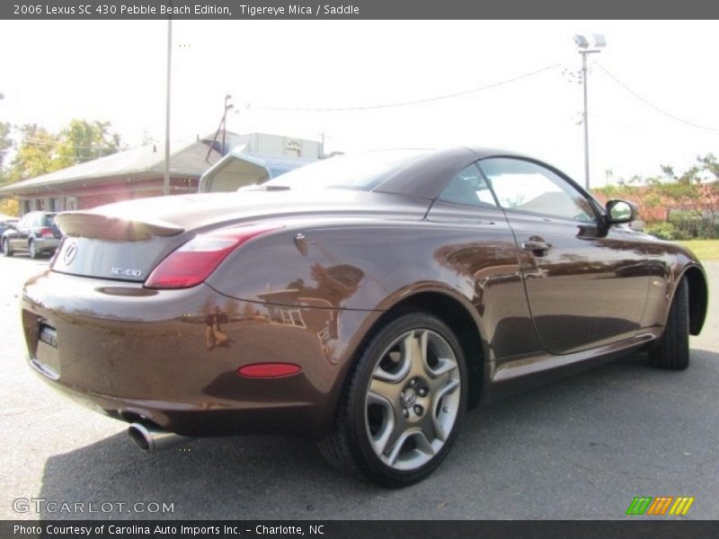 Tigereye Mica / Saddle 2006 Lexus SC 430 Pebble Beach Edition