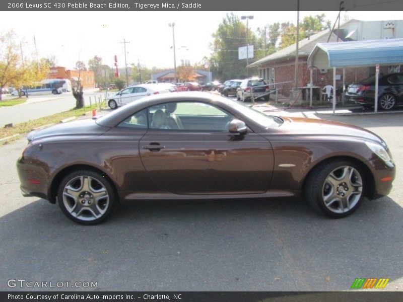 Tigereye Mica / Saddle 2006 Lexus SC 430 Pebble Beach Edition