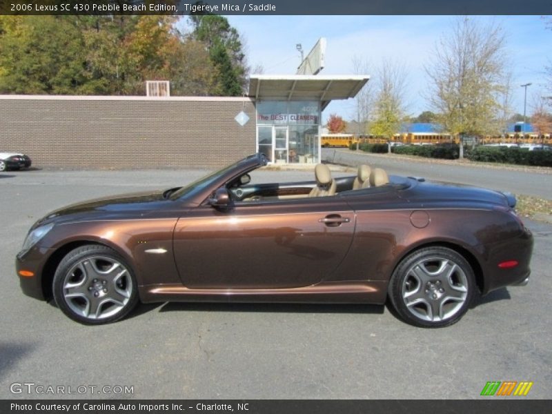 Tigereye Mica / Saddle 2006 Lexus SC 430 Pebble Beach Edition