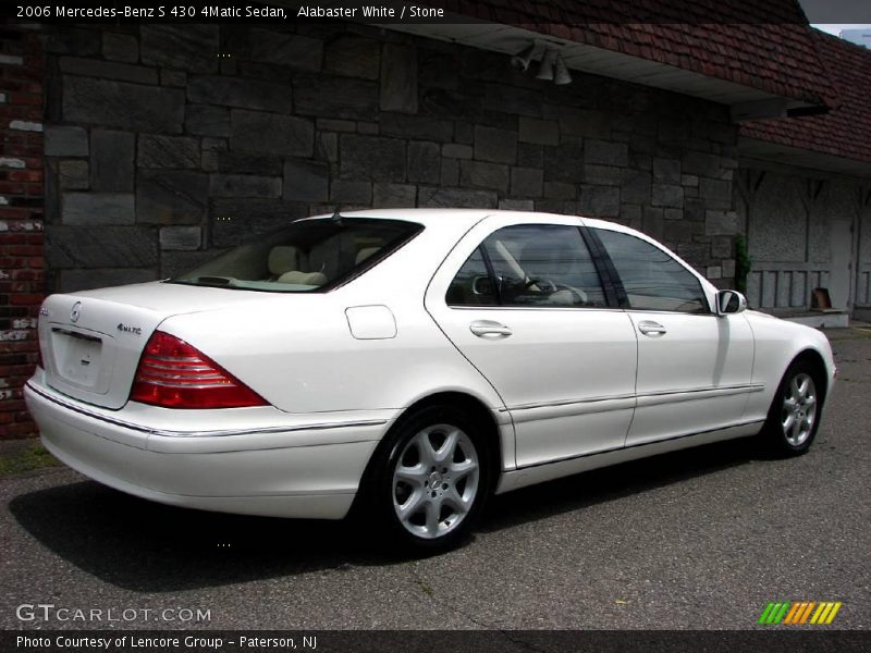 Alabaster White / Stone 2006 Mercedes-Benz S 430 4Matic Sedan