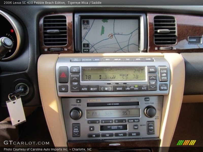 Tigereye Mica / Saddle 2006 Lexus SC 430 Pebble Beach Edition