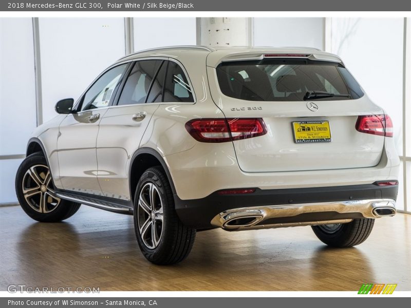 Polar White / Silk Beige/Black 2018 Mercedes-Benz GLC 300