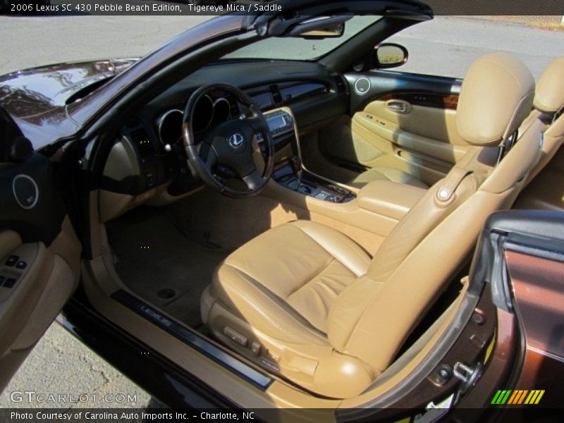 Tigereye Mica / Saddle 2006 Lexus SC 430 Pebble Beach Edition