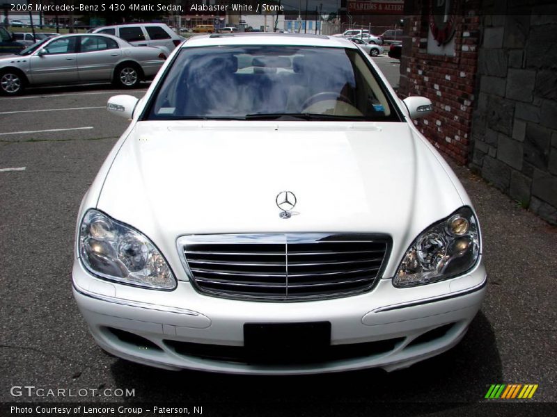 Alabaster White / Stone 2006 Mercedes-Benz S 430 4Matic Sedan