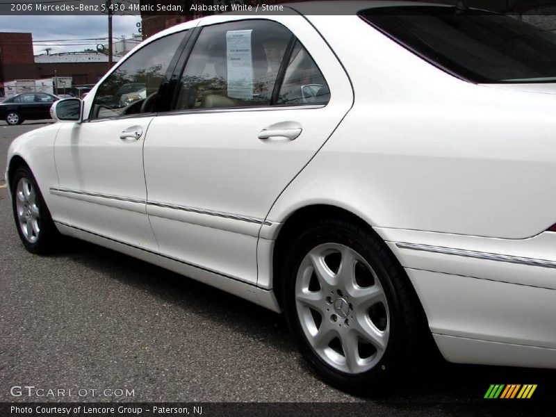 Alabaster White / Stone 2006 Mercedes-Benz S 430 4Matic Sedan