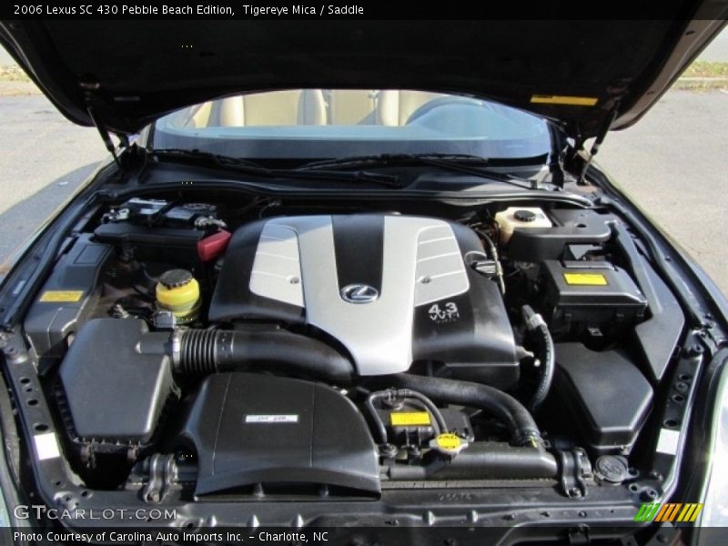 Tigereye Mica / Saddle 2006 Lexus SC 430 Pebble Beach Edition