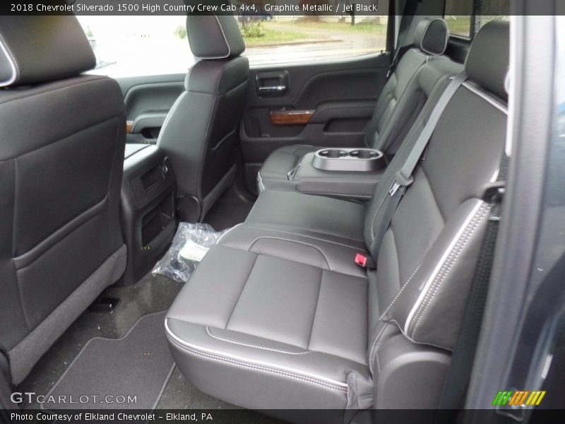 Graphite Metallic / Jet Black 2018 Chevrolet Silverado 1500 High Country Crew Cab 4x4