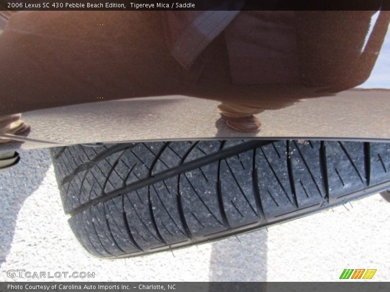 Tigereye Mica / Saddle 2006 Lexus SC 430 Pebble Beach Edition