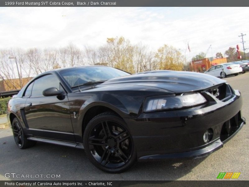 Black / Dark Charcoal 1999 Ford Mustang SVT Cobra Coupe