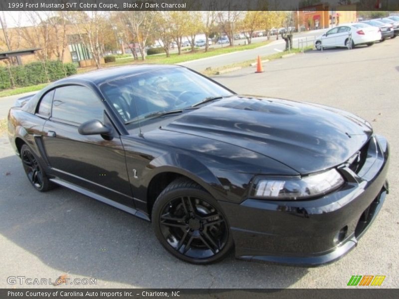 Black / Dark Charcoal 1999 Ford Mustang SVT Cobra Coupe
