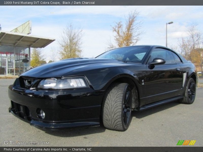 Black / Dark Charcoal 1999 Ford Mustang SVT Cobra Coupe