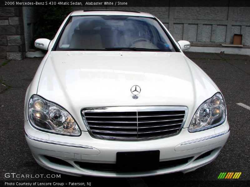 Alabaster White / Stone 2006 Mercedes-Benz S 430 4Matic Sedan