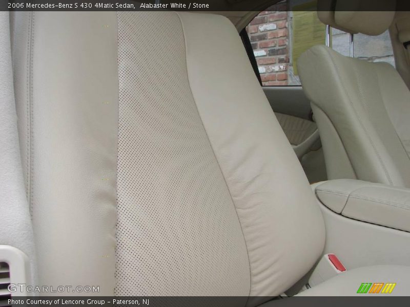Alabaster White / Stone 2006 Mercedes-Benz S 430 4Matic Sedan
