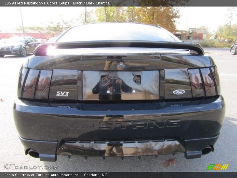 Black / Dark Charcoal 1999 Ford Mustang SVT Cobra Coupe
