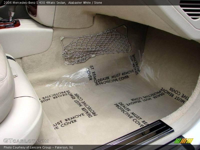 Alabaster White / Stone 2006 Mercedes-Benz S 430 4Matic Sedan
