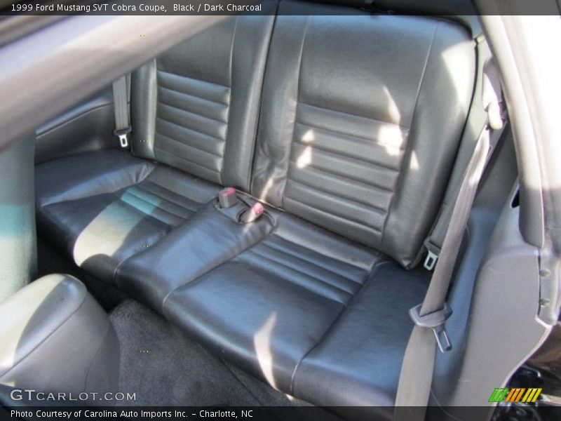 Rear Seat of 1999 Mustang SVT Cobra Coupe