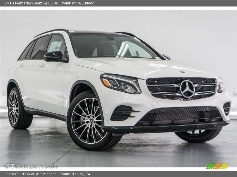 Polar White / Black 2018 Mercedes-Benz GLC 300