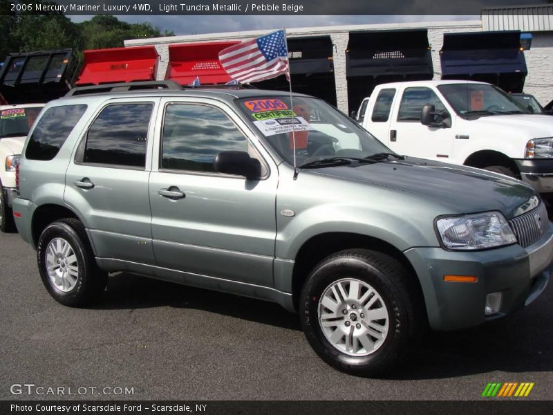 Light Tundra Metallic / Pebble Beige 2006 Mercury Mariner Luxury 4WD