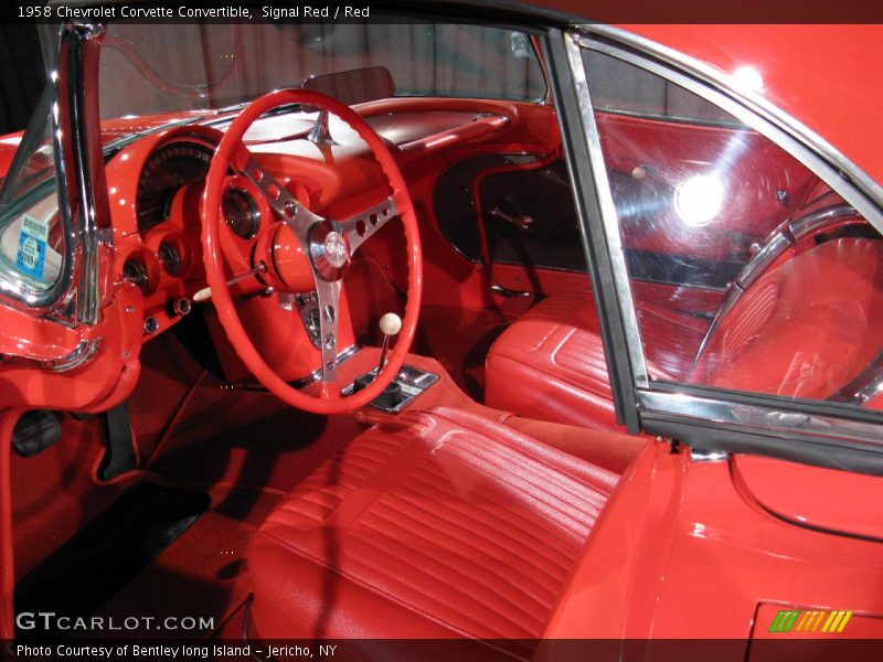 Signal Red / Red 1958 Chevrolet Corvette Convertible