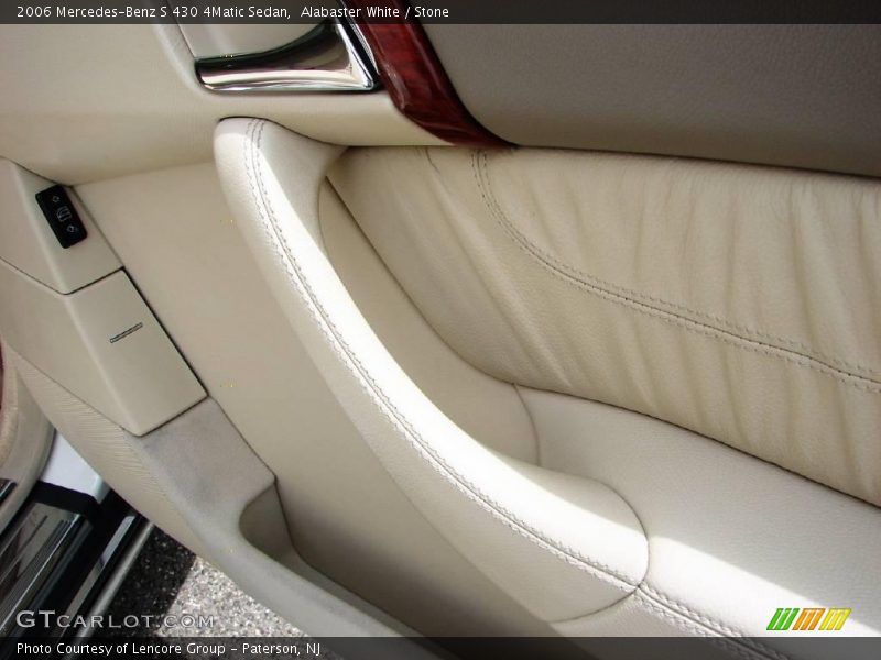 Alabaster White / Stone 2006 Mercedes-Benz S 430 4Matic Sedan