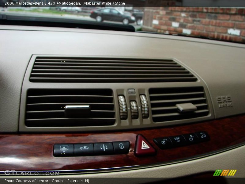 Alabaster White / Stone 2006 Mercedes-Benz S 430 4Matic Sedan