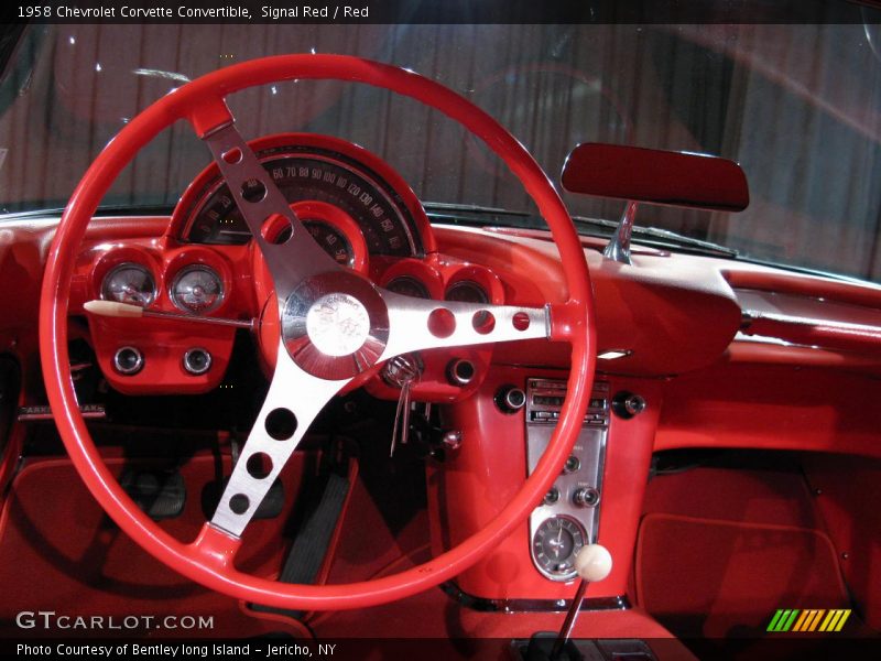 Signal Red / Red 1958 Chevrolet Corvette Convertible