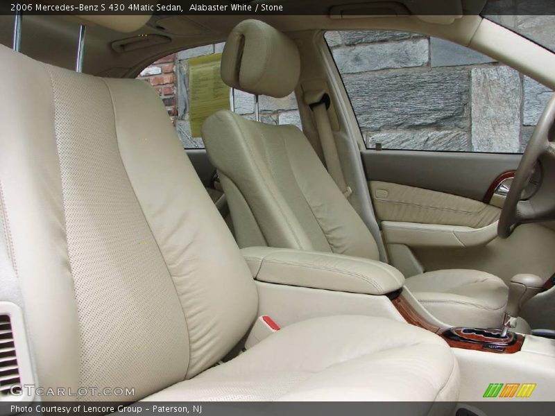 Alabaster White / Stone 2006 Mercedes-Benz S 430 4Matic Sedan