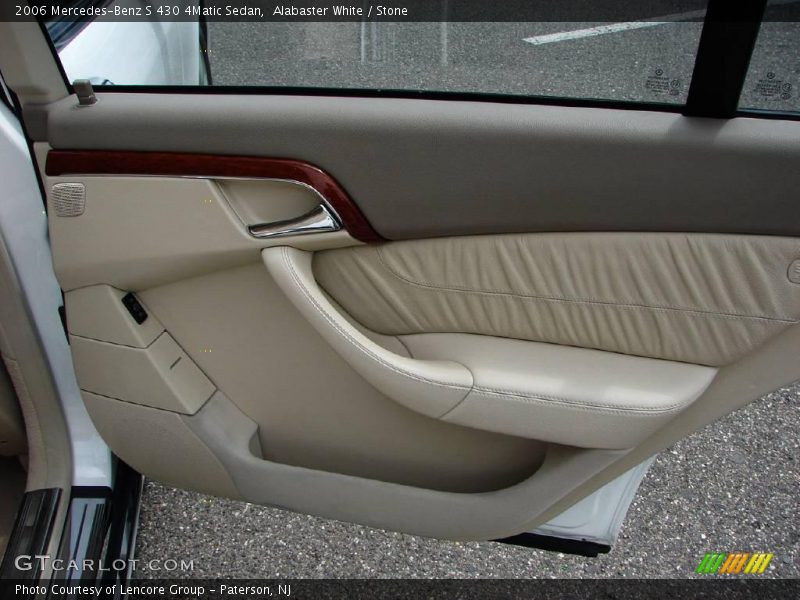 Alabaster White / Stone 2006 Mercedes-Benz S 430 4Matic Sedan