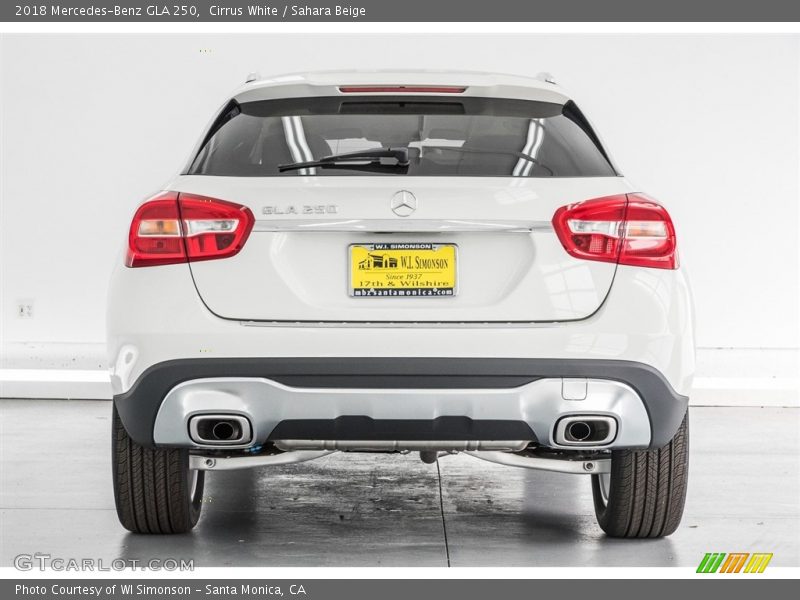 Cirrus White / Sahara Beige 2018 Mercedes-Benz GLA 250