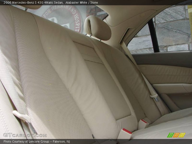 Alabaster White / Stone 2006 Mercedes-Benz S 430 4Matic Sedan