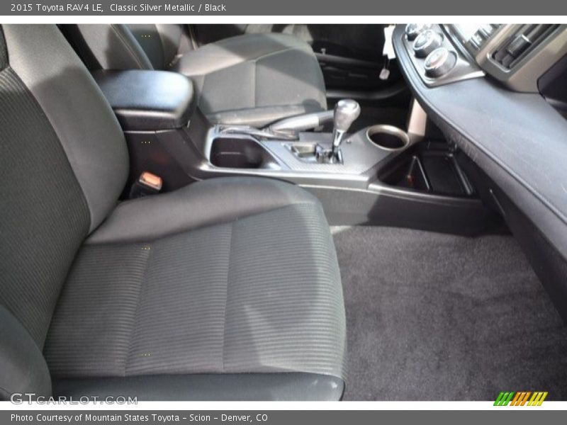 Classic Silver Metallic / Black 2015 Toyota RAV4 LE