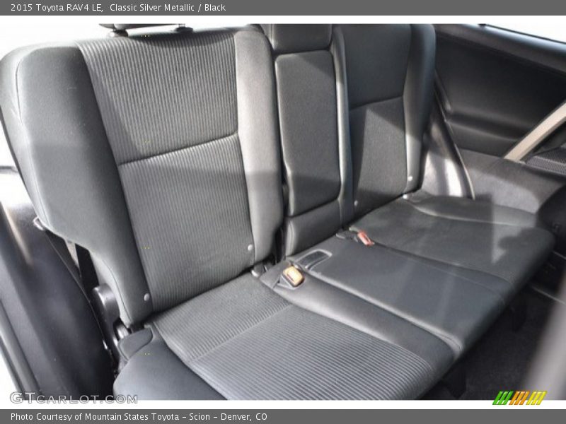 Classic Silver Metallic / Black 2015 Toyota RAV4 LE
