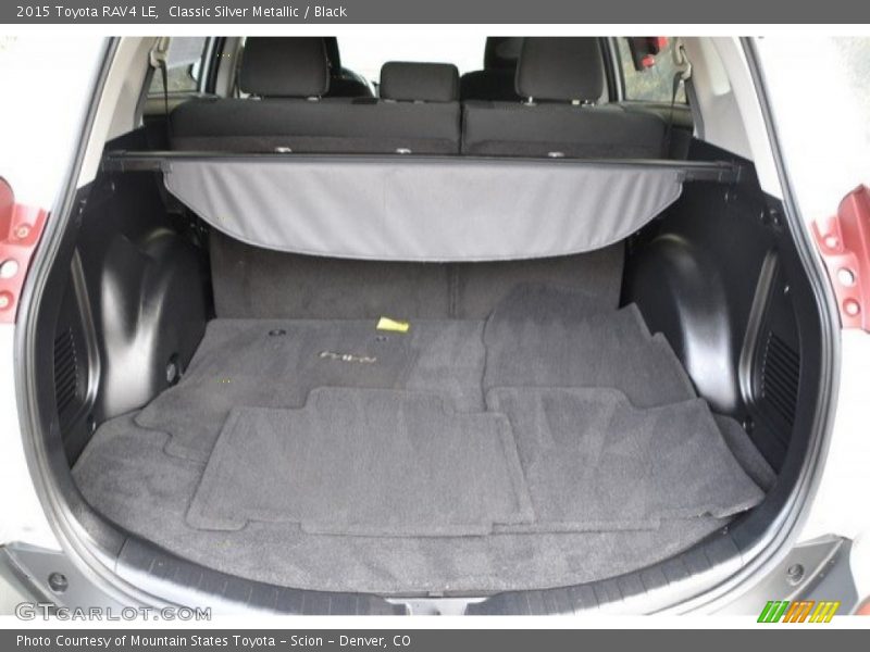 Classic Silver Metallic / Black 2015 Toyota RAV4 LE