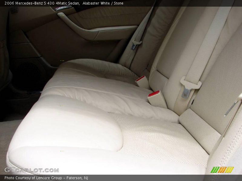 Alabaster White / Stone 2006 Mercedes-Benz S 430 4Matic Sedan