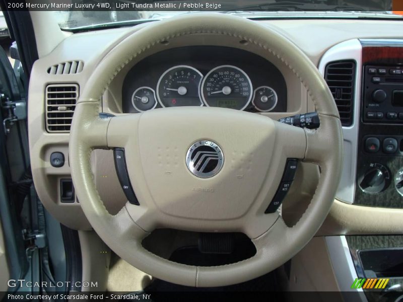 Light Tundra Metallic / Pebble Beige 2006 Mercury Mariner Luxury 4WD