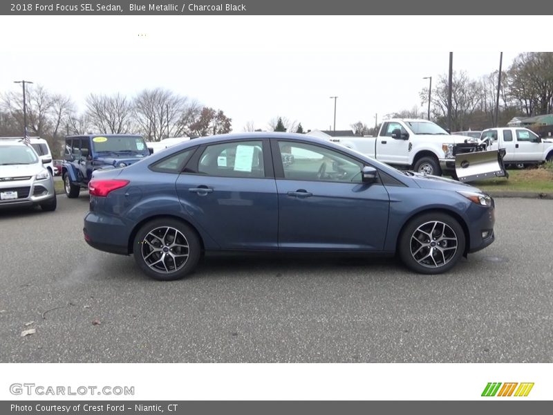  2018 Focus SEL Sedan Blue Metallic